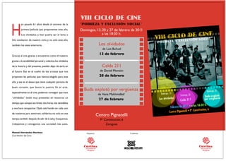 VIII Ciclo de Cine | PPT