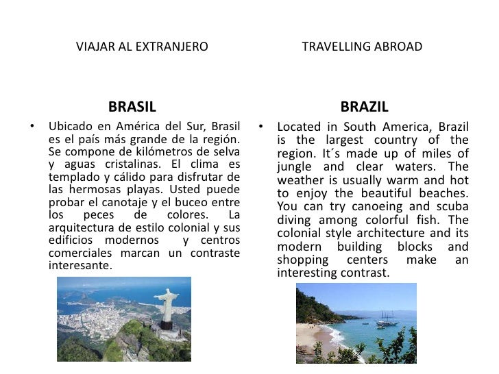 folleto de viaje