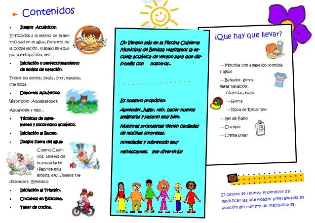 un folleto