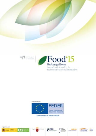 cofinancé par
Journées de transfert de
technologie dans l'alimentation
organisé par
 