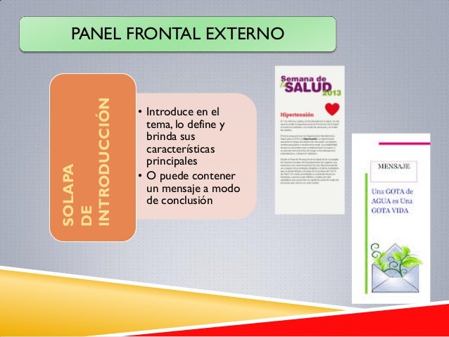 Que Es Un Folleto Y Cuales Son Sus Caracteristicas Un