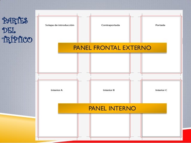 Folleto informativo tríptico