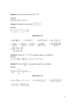 Folleto matematica basica | PDF