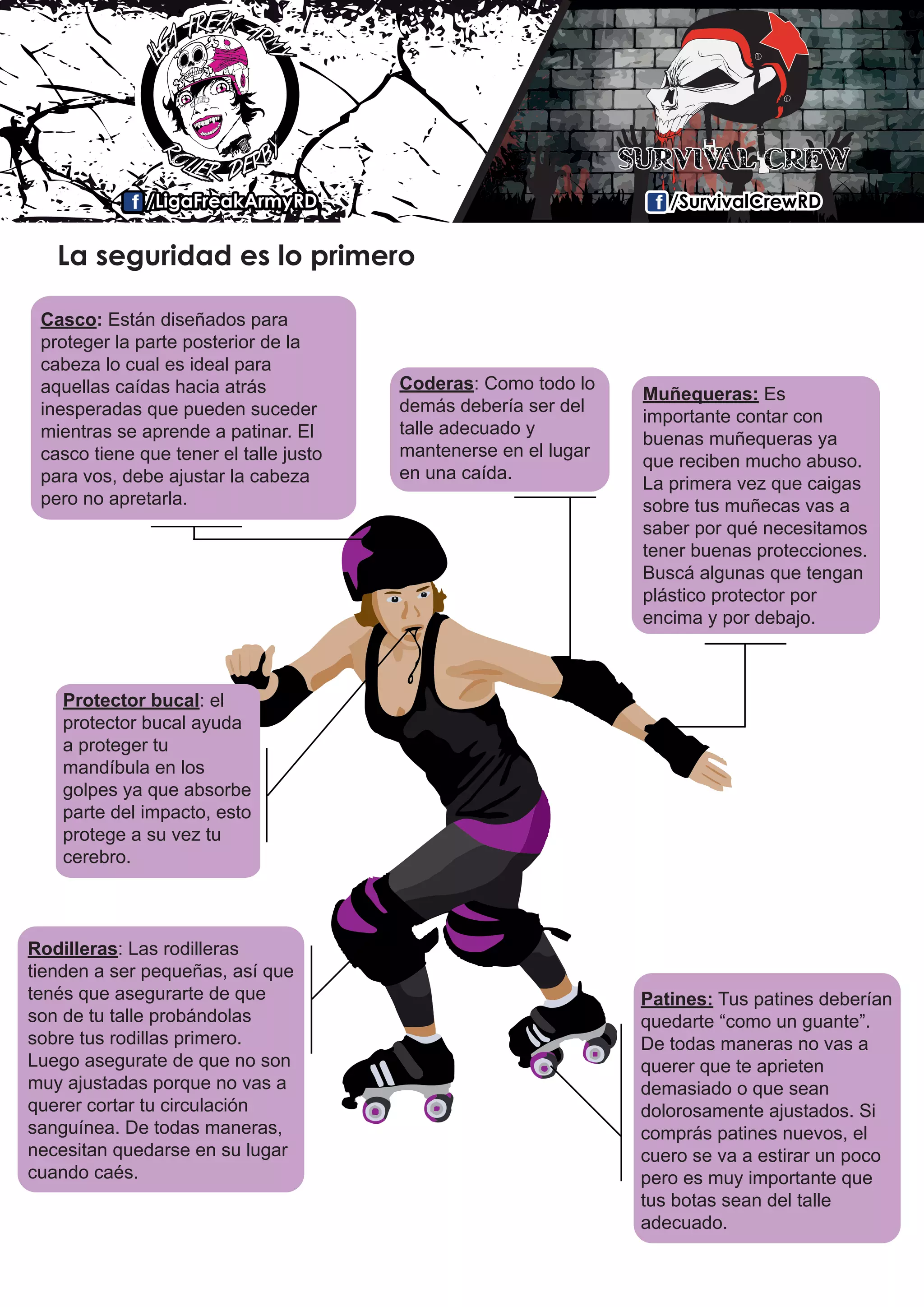 Folleto Freak Army Roller Derby PDF