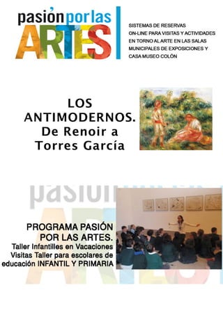 LOS
ANTIMODERNOS.
De Renoir a
Torres García
 