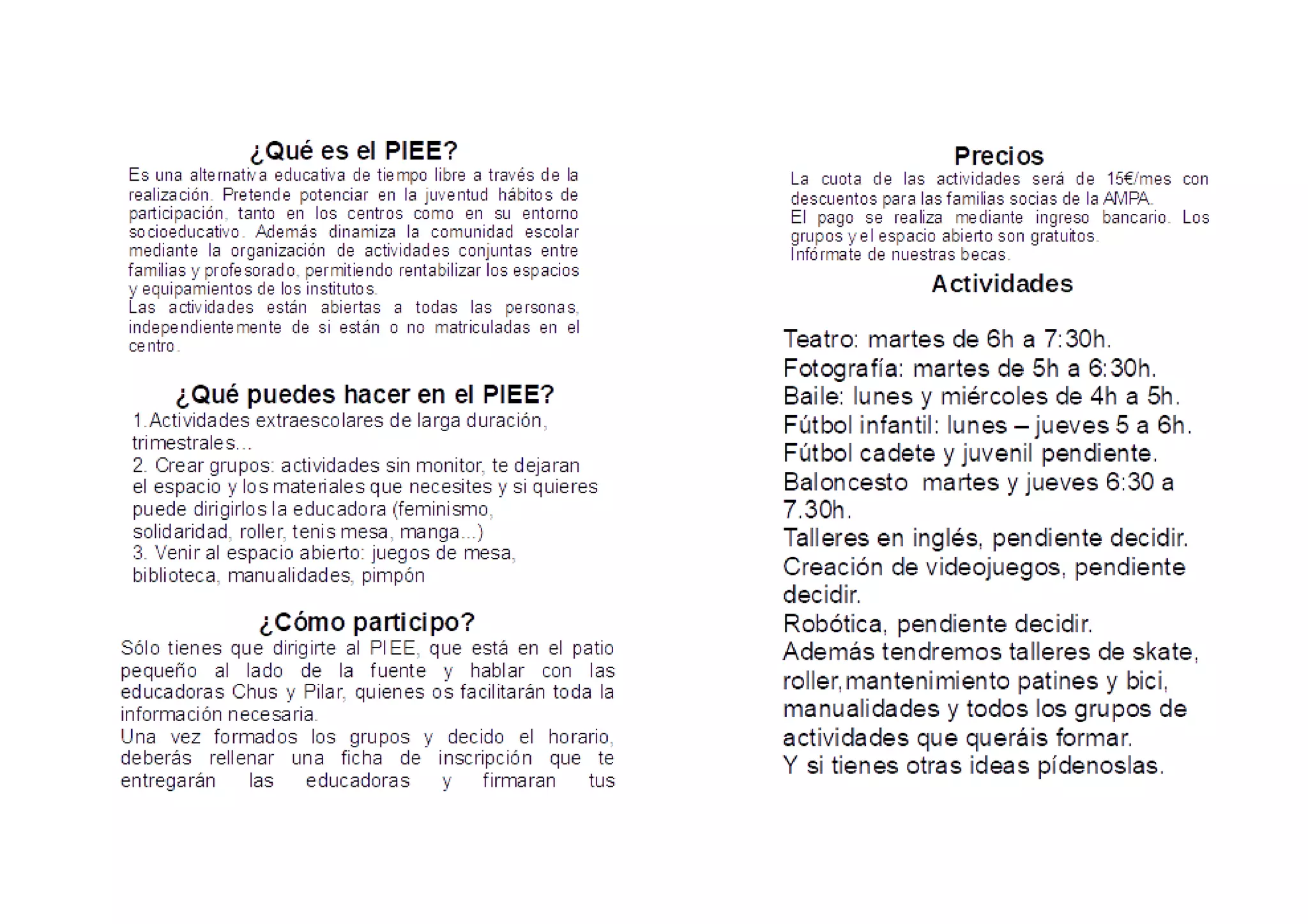 ¿Que es un Piee? | PPT