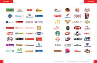 32 33
*Marcas regristradas por terceros
CLIENTES CLIENTES
www.planigrupo.com comercial@planigrupo.com 01 800 024 3244
 