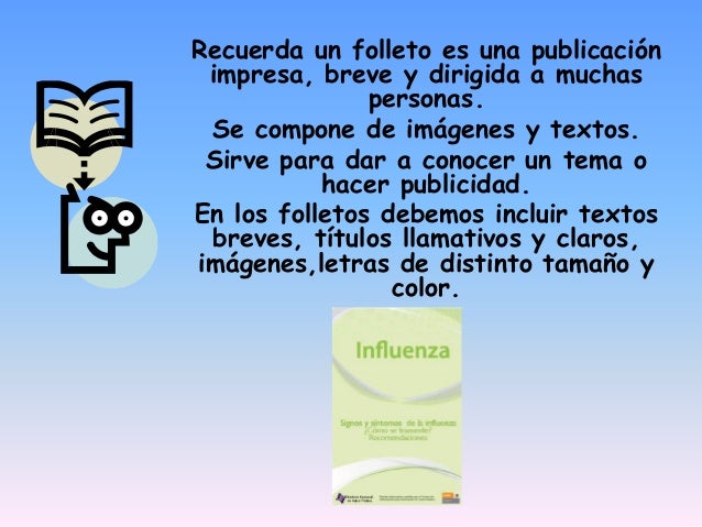 Folleto publisher