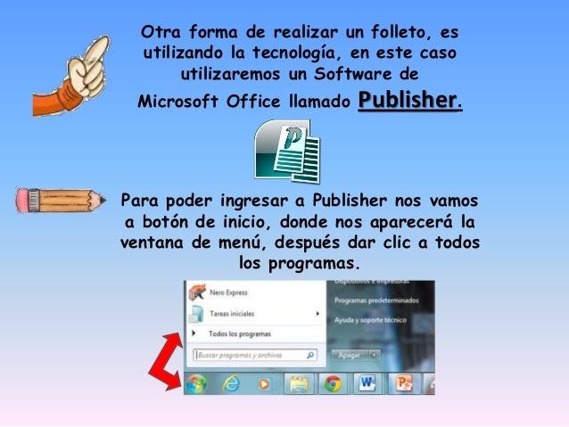 Folleto publisher