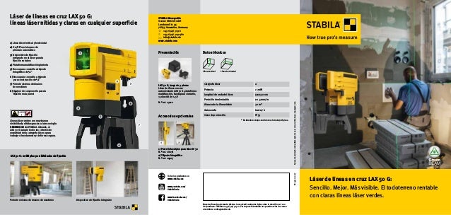 Stabila 18238 Puntal Telesc/ópico para L/áser