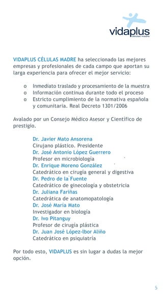 Conservacion sangre de cordon umbilical