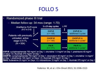 FOLLO 5
Federico M, et al. J Clin Oncol 2013; 31:1506-1513
 