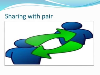 Sharing with pair
 