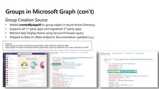 Following the Evolution of Office 365 Groups to Microsoft 365 Groups | PPTX