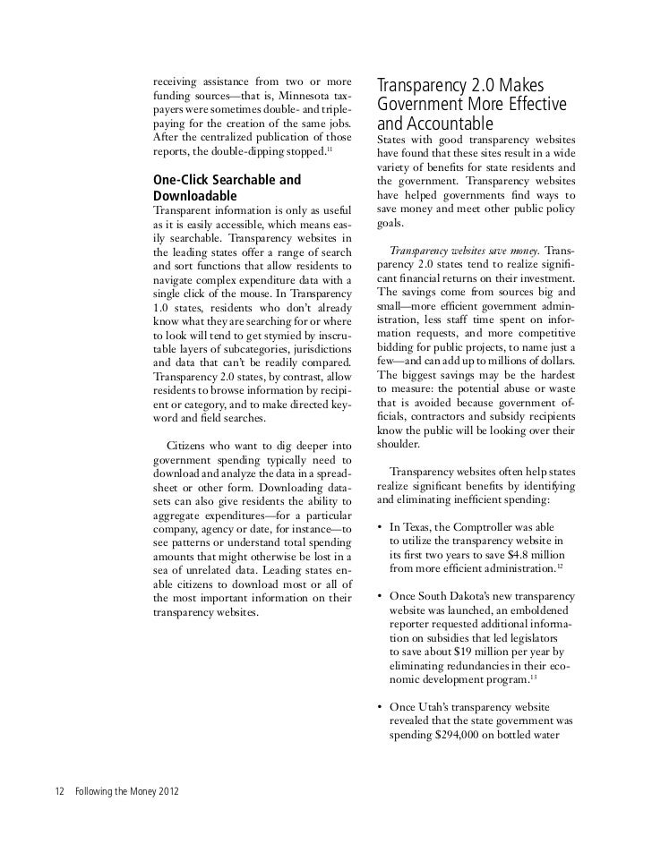 U S Pirg 2012 Follow The Money Study - following the money 2012 17 every