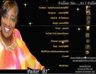 The Lady Leader-Follow Me As I Follow Christ!