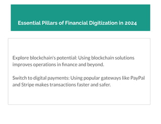 How Blockchain Improves Payments