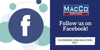 Follow us on
Facebook!
FACEBOOK.COM/MACCO01
821/ 
 