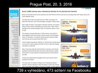 Prague Post, 20. 3. 2016
739 x vyhledáno, 473 sdílení na Facebooku
 