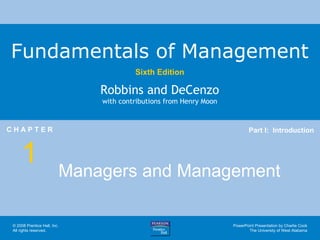 Managers and Management 