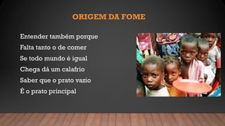 poema sobre a Fome - aula sobre direitos humanos | PDF
