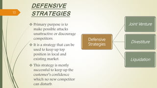 Basic Strategic Management Defensif Fundamentals of management ppt | PPTX