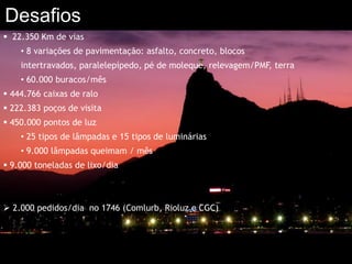 Desafios  22.350 Km de vias