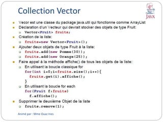Collection Vector
Animé par : Mme Ouaz Ines
 