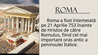 Fondarea Romei .pptx organizarea interna | PPTX
