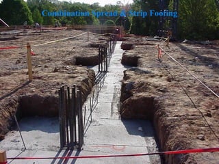 Combination Spread & Strip Footing
 