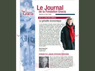 Journal de la Fondation Gracia - Numéro 4