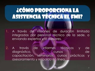 El personal correspondiente 6Medidas adoptadas por el FMI en conjunto con el Banco Mundial