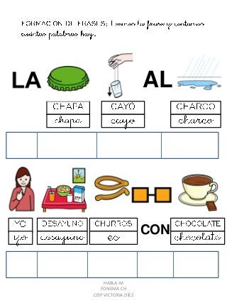 AL

CON

HABLA-M
FONEMA CH
CEIP VICTORIA DÍEZ

 