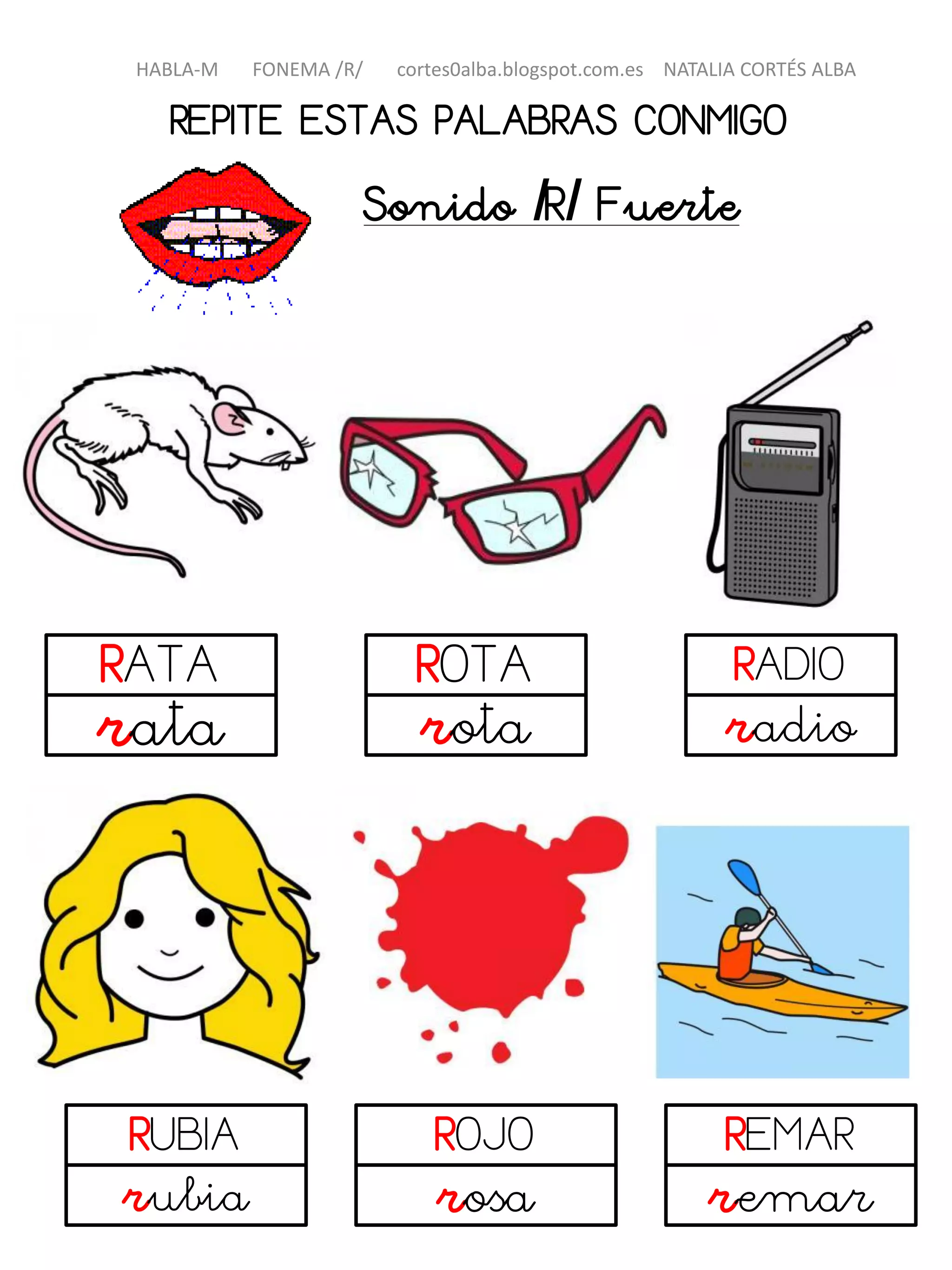Fonema /r/ múltiple.pdf | PDF