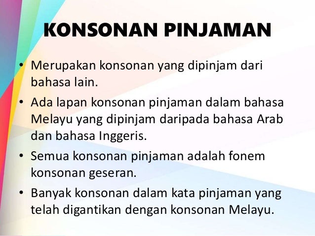 Fonem segmental dalam bahasa Melayu