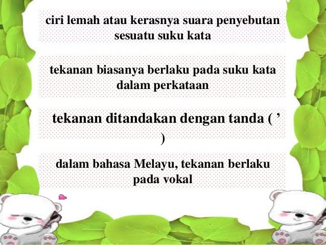 Fonem suprasegmental slide full