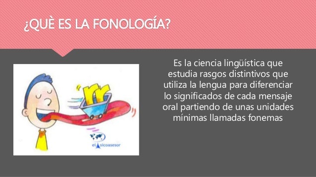 GRAMATICA y fonologia