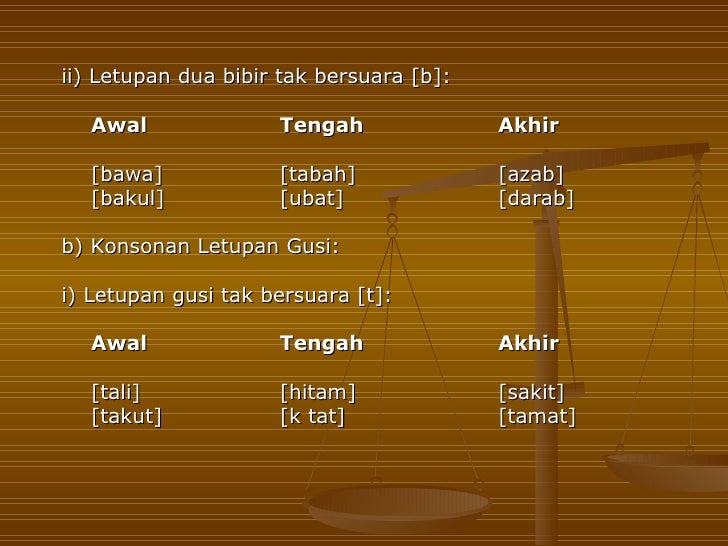 Fonetik dan fonologi