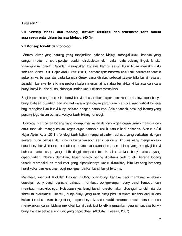 Fonetik Fonologi Bahasa Melayu Bmmb3013