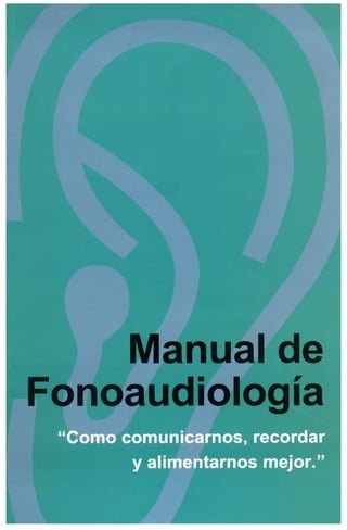 Manual de fonoaudiologia 
