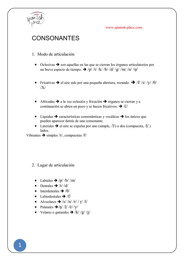Fonología de la lengua española .Spanish phonology. PDF