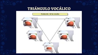 TRIÁNGULO VOCÁLICO
 
