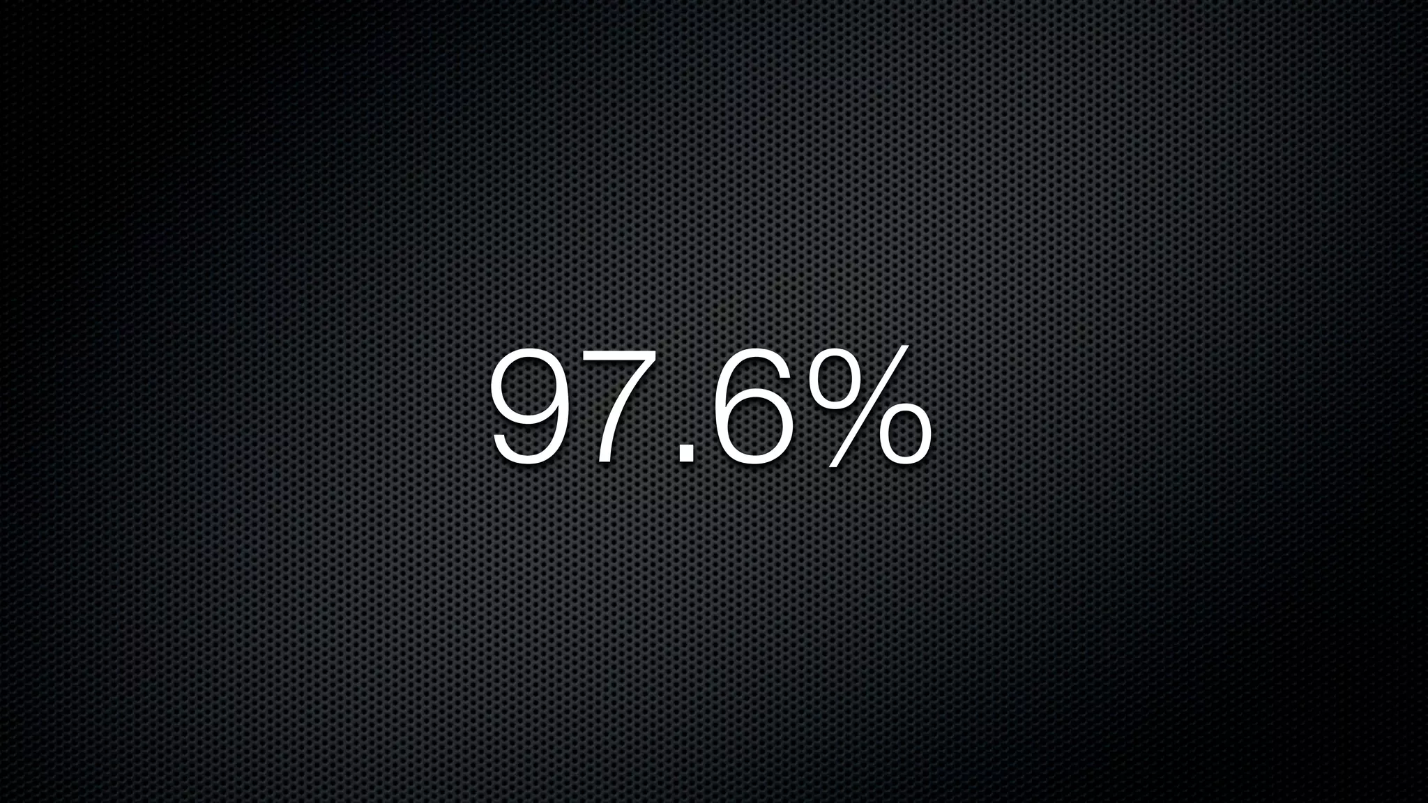 97.6%
 