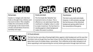 Font analysis | PPT