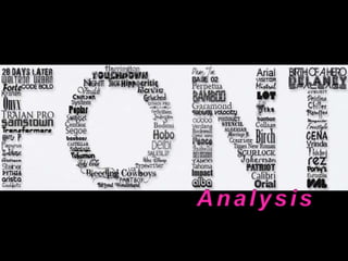 Font analysis | PPTX
