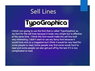 Font Analysis | PPT