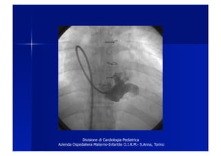Divisione di Cardiologia Pediatrica
Azienda Ospedaliera Materno-Infantile O.I.R.M.- S.Anna, Torino
 