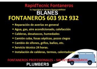 Fontaneros Blanes 603 932 932