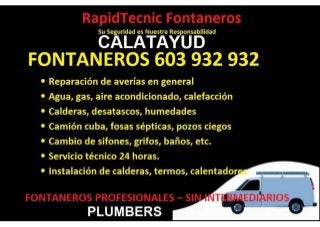 Fontaneros calatayud 603 932 932