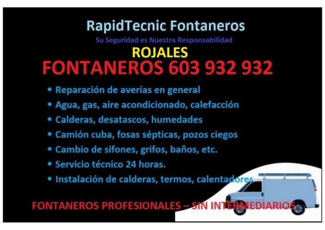 Fontaneros Rojales 603 932 932